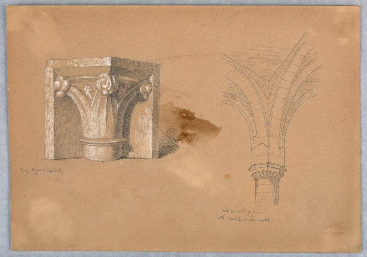 To undersøgelser af arkitektoniske detaljer af Arnold William Brunner