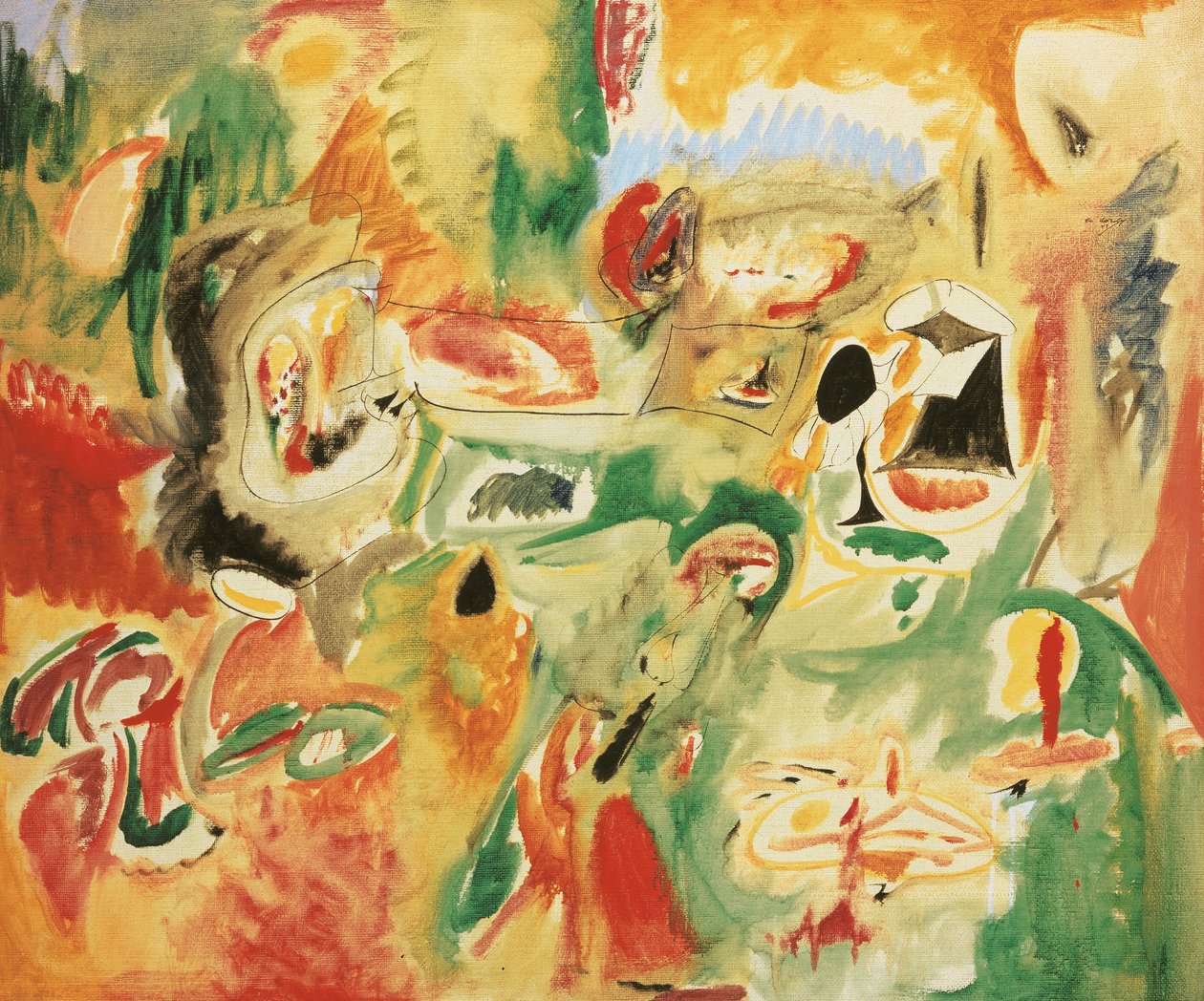 År efter år af Arshile Gorky