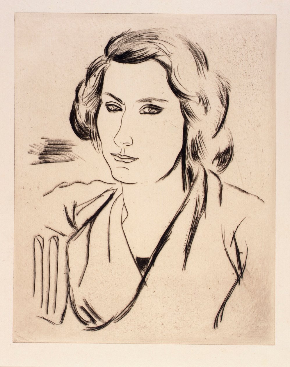 Ung kvinde af Arshile Gorky
