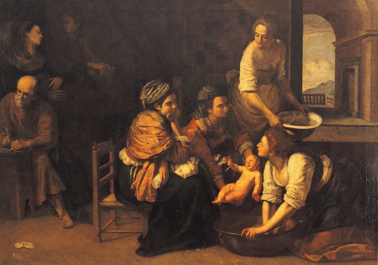Johannes Døberens fødsel af Artemisia Gentileschi