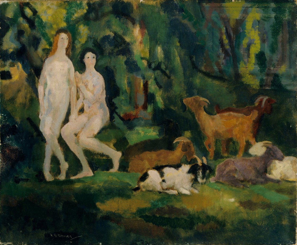 Dug dråber af Arthur Bowen Davies