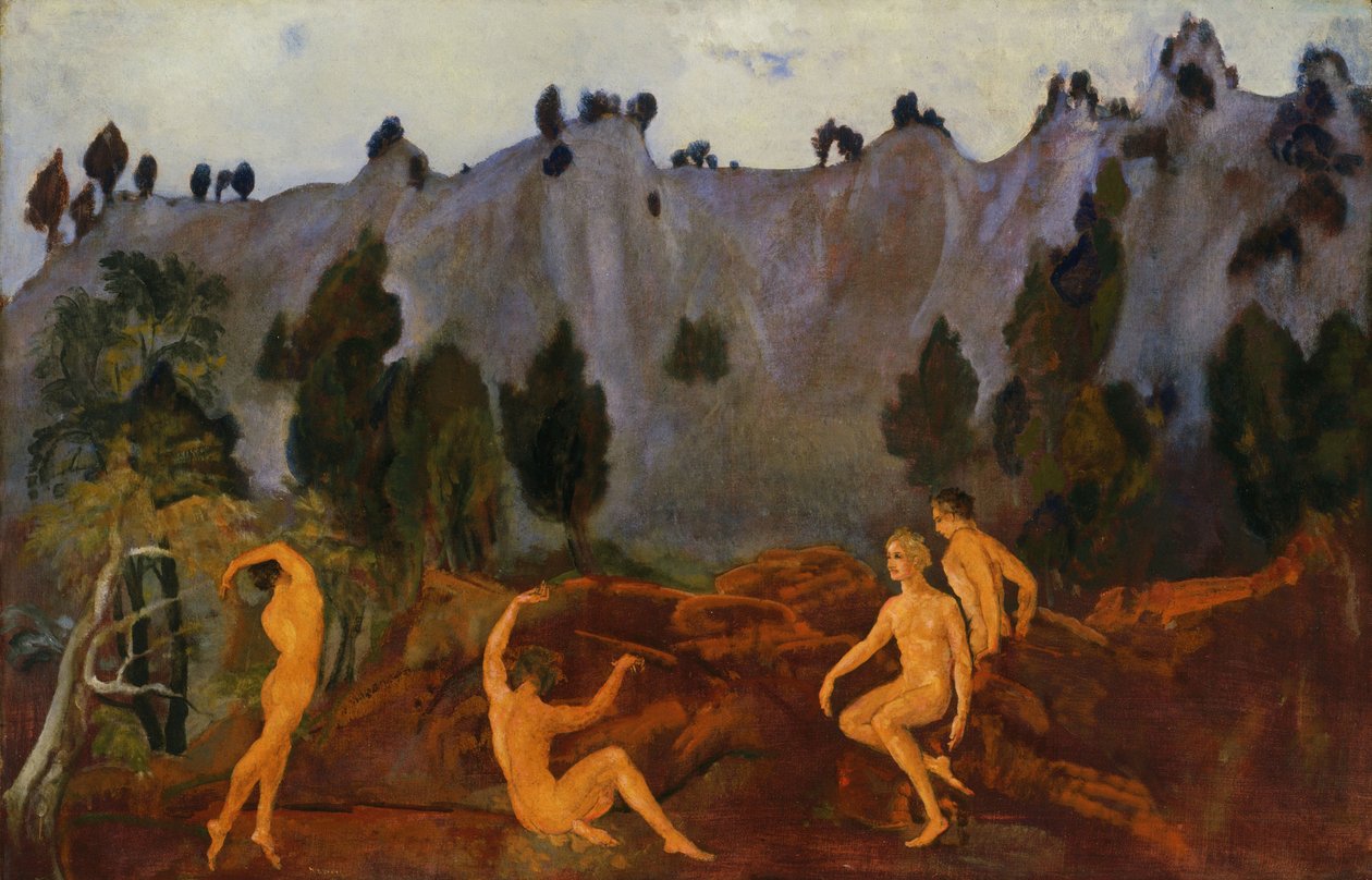 Orestes tøven af Arthur Bowen Davies