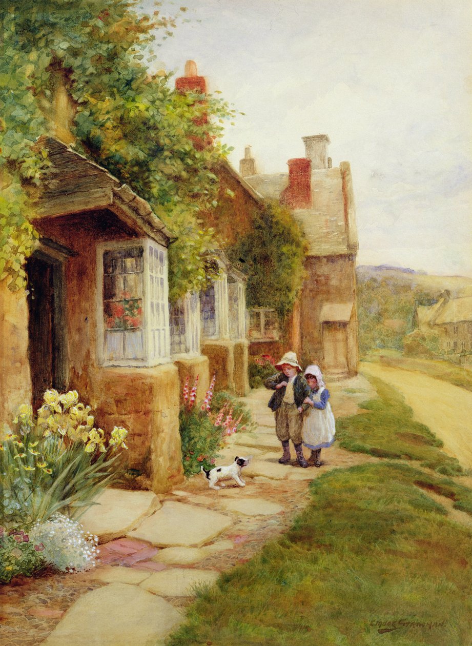 Broadway - Hvalpen af Arthur Claude Strachan