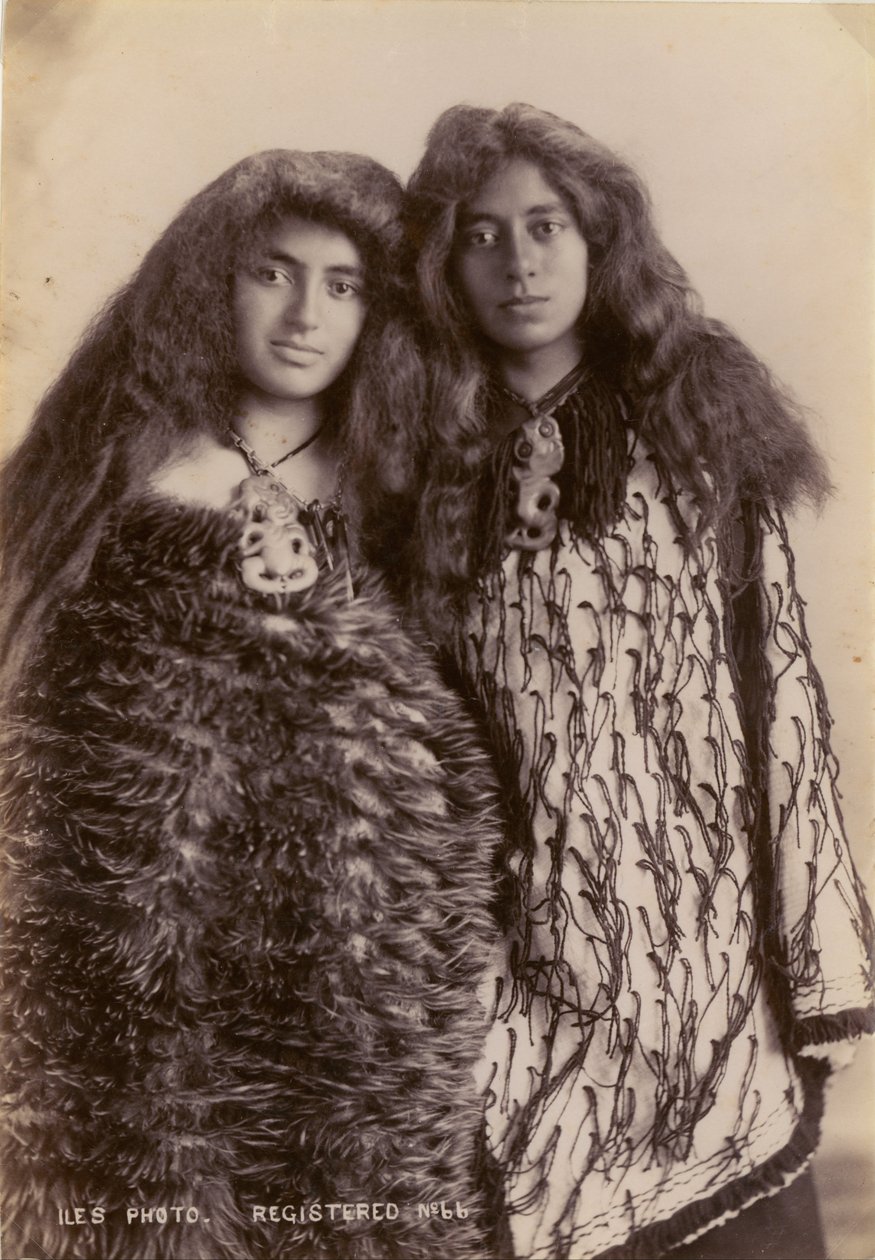 Maori -kvinder, New Zealand af Arthur James Iles