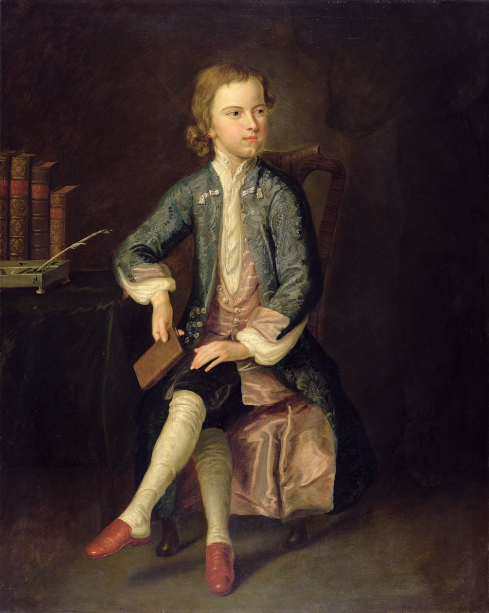 Portræt af Thomas Gray (1716-71) c.1731 af Arthur Pond