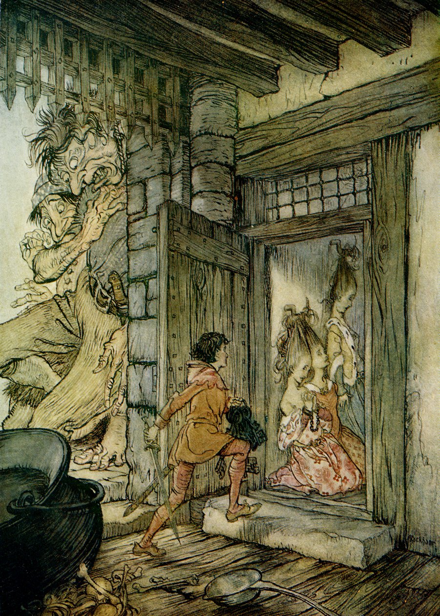 Jack the Giant Killer af Arthur Rackham