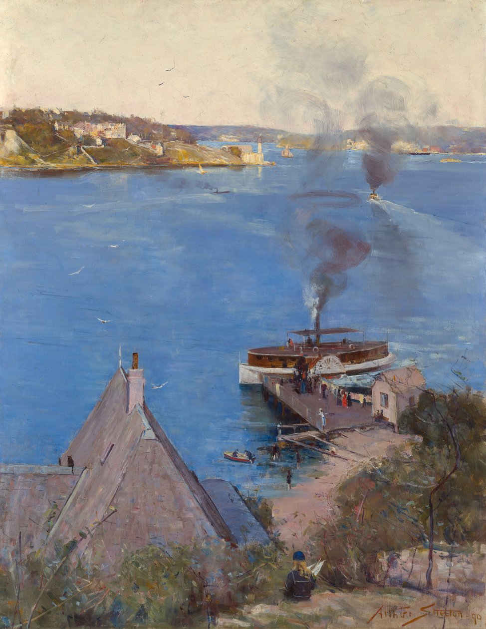 Fra McMahons Point af Arthur Streeton