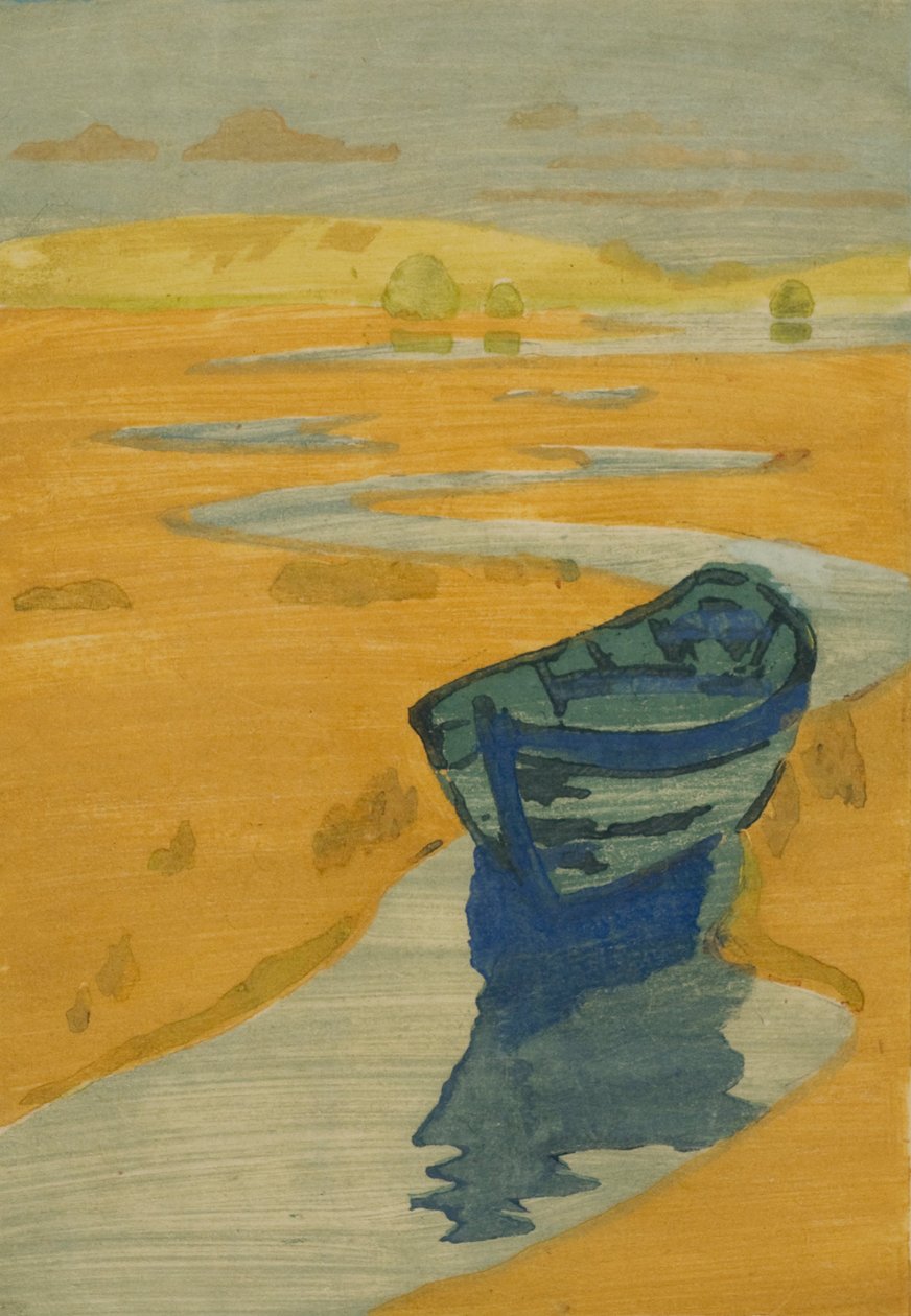Den forladte (Den tabte båd) af Arthur Wesley Dow