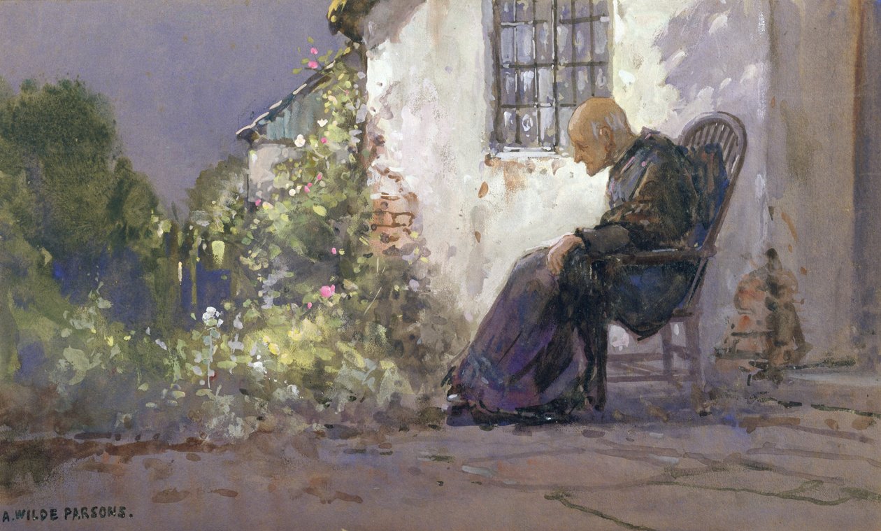 95 Degrees in the Shade, 1912 (wc ombord) af Arthur Wilde Parsons