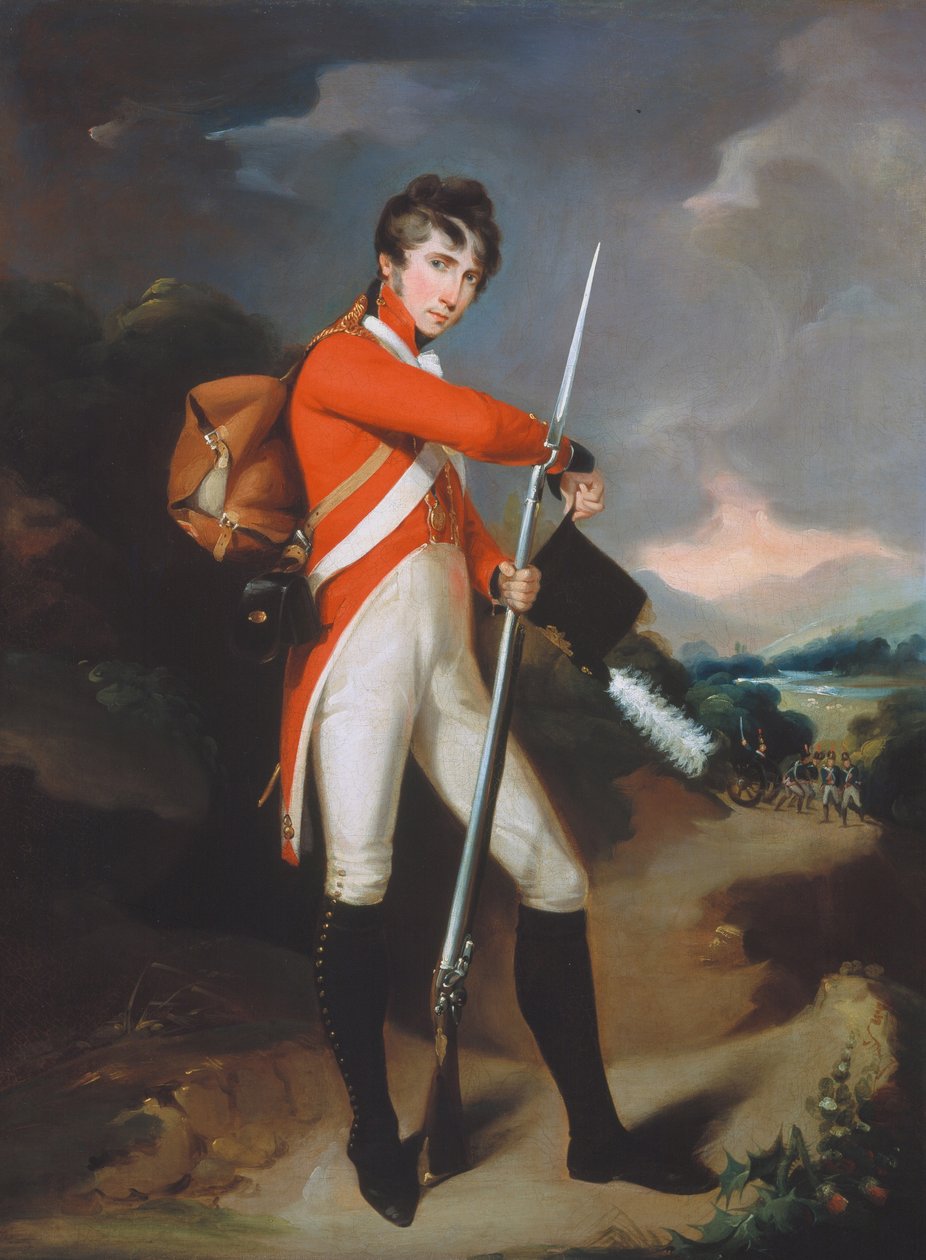 Grenader af et frivilligt regiment, c.1805 af Arthur Devis