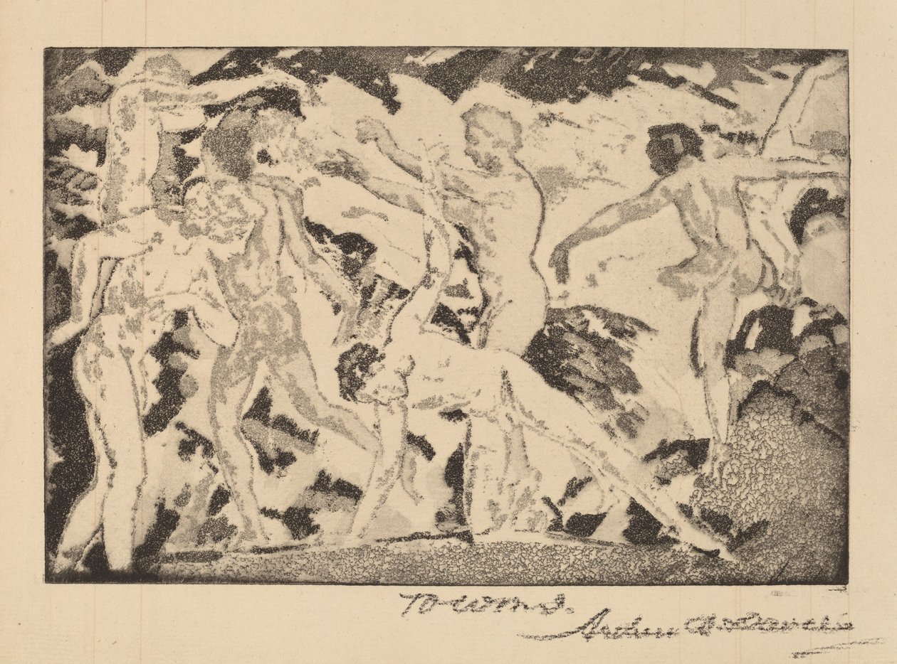 Af Caliban af Arthur B. Davies