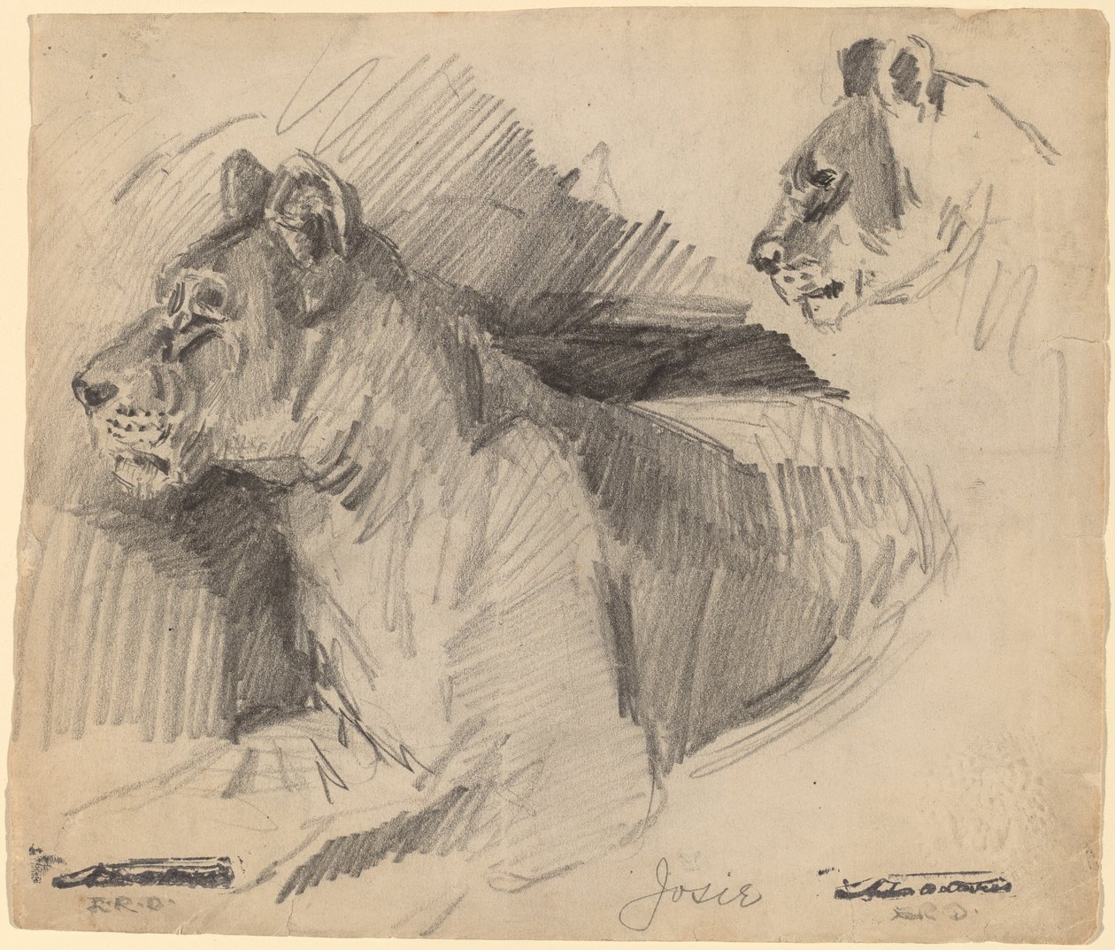 Josie af Arthur B. Davies