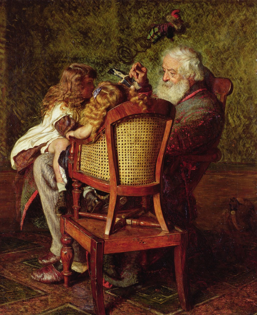 Bedstefars Jack-in-the-Box af Arthur Boyd Houghton