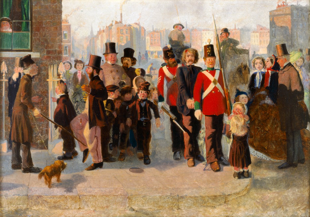 Desertøren (olie på lærred) af Arthur Boyd Houghton