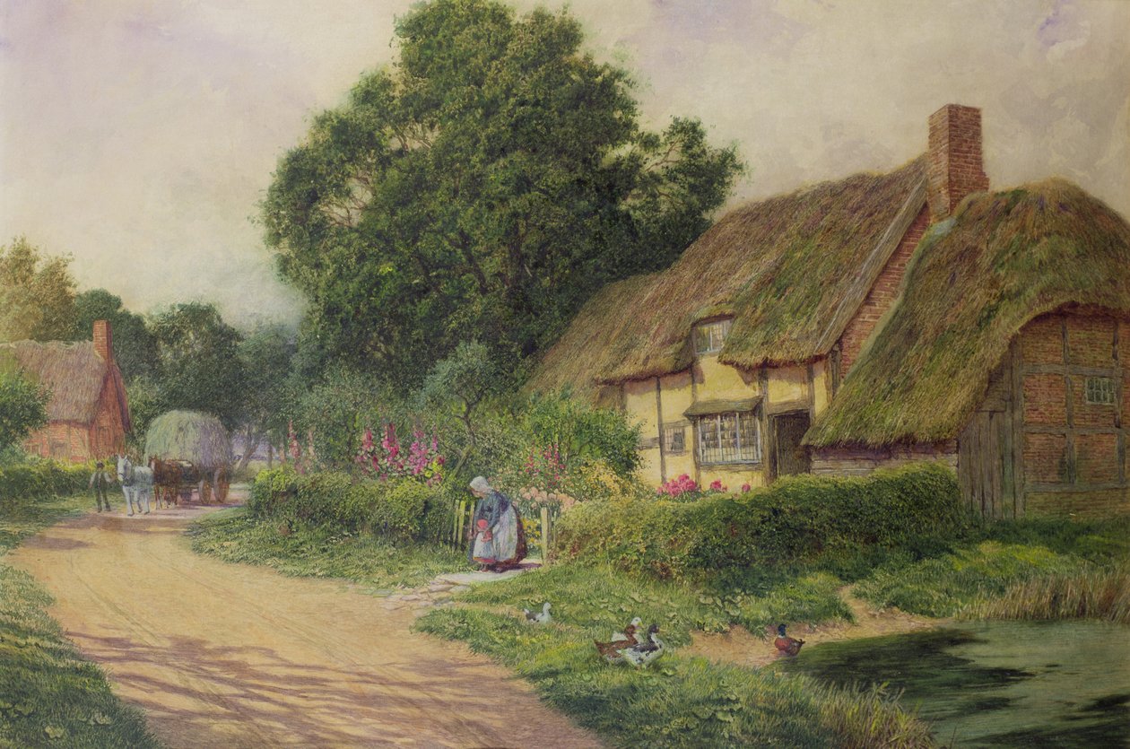 Høvognens komme af Arthur Claude Strachan