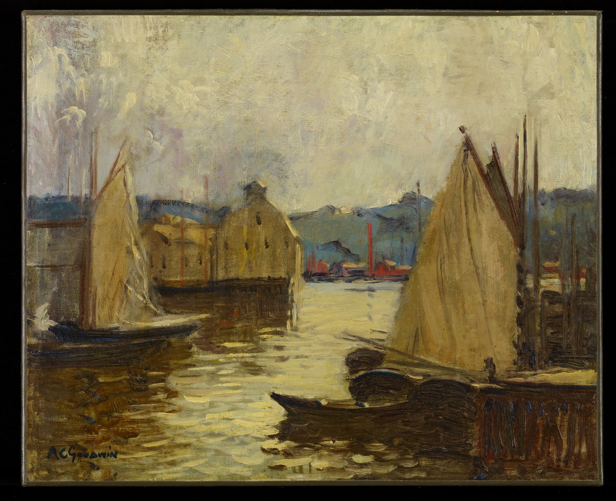 Gloucester Harbour, ca. 1910 af Arthur Clifton Goodwin