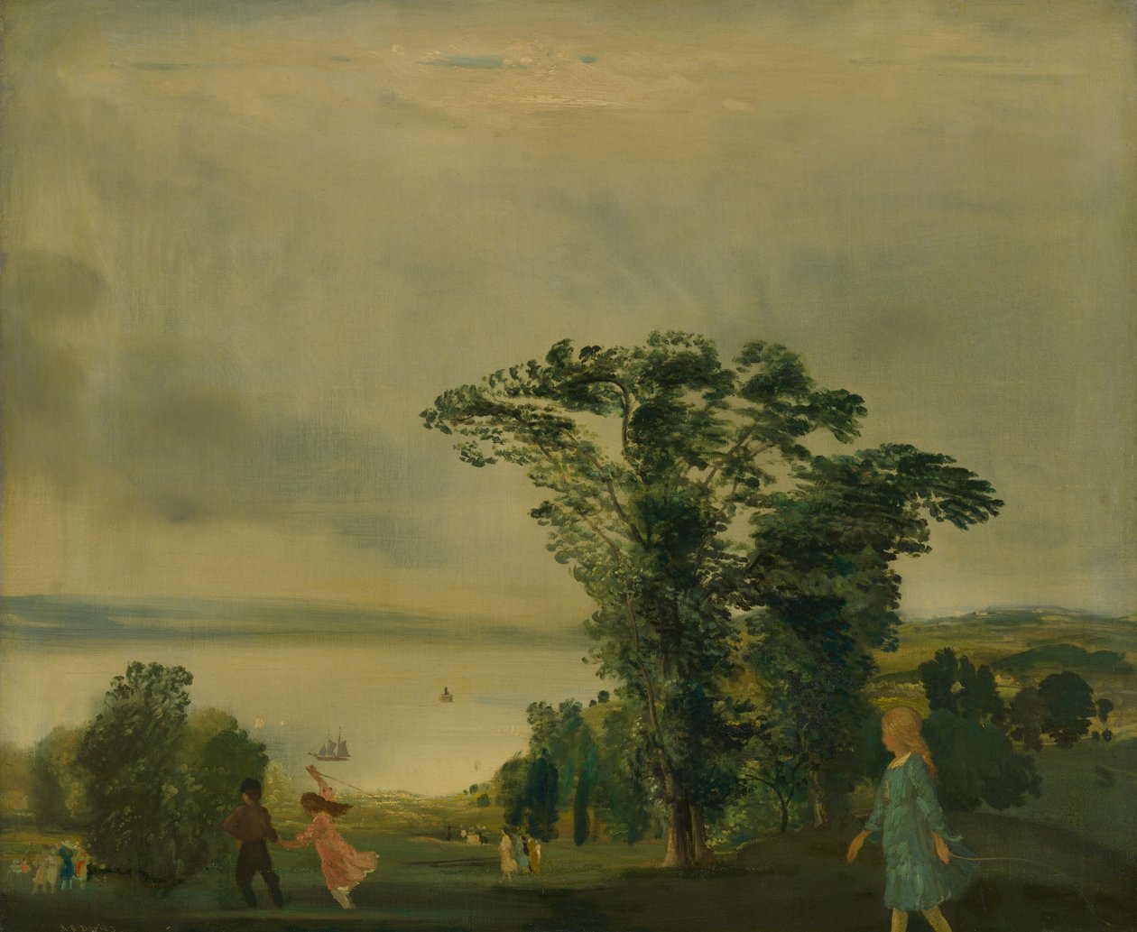 Our River Hudson, 1903. af Arthur Davies