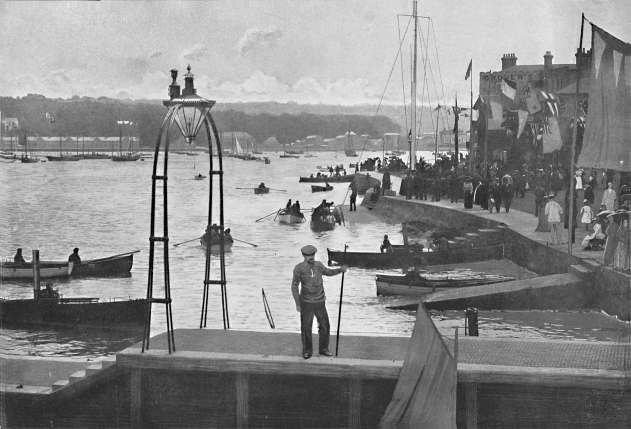 Cowes, c1896. af Arthur Debenham