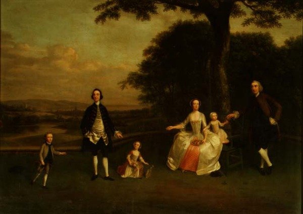 Familien Till af Arthur Devis