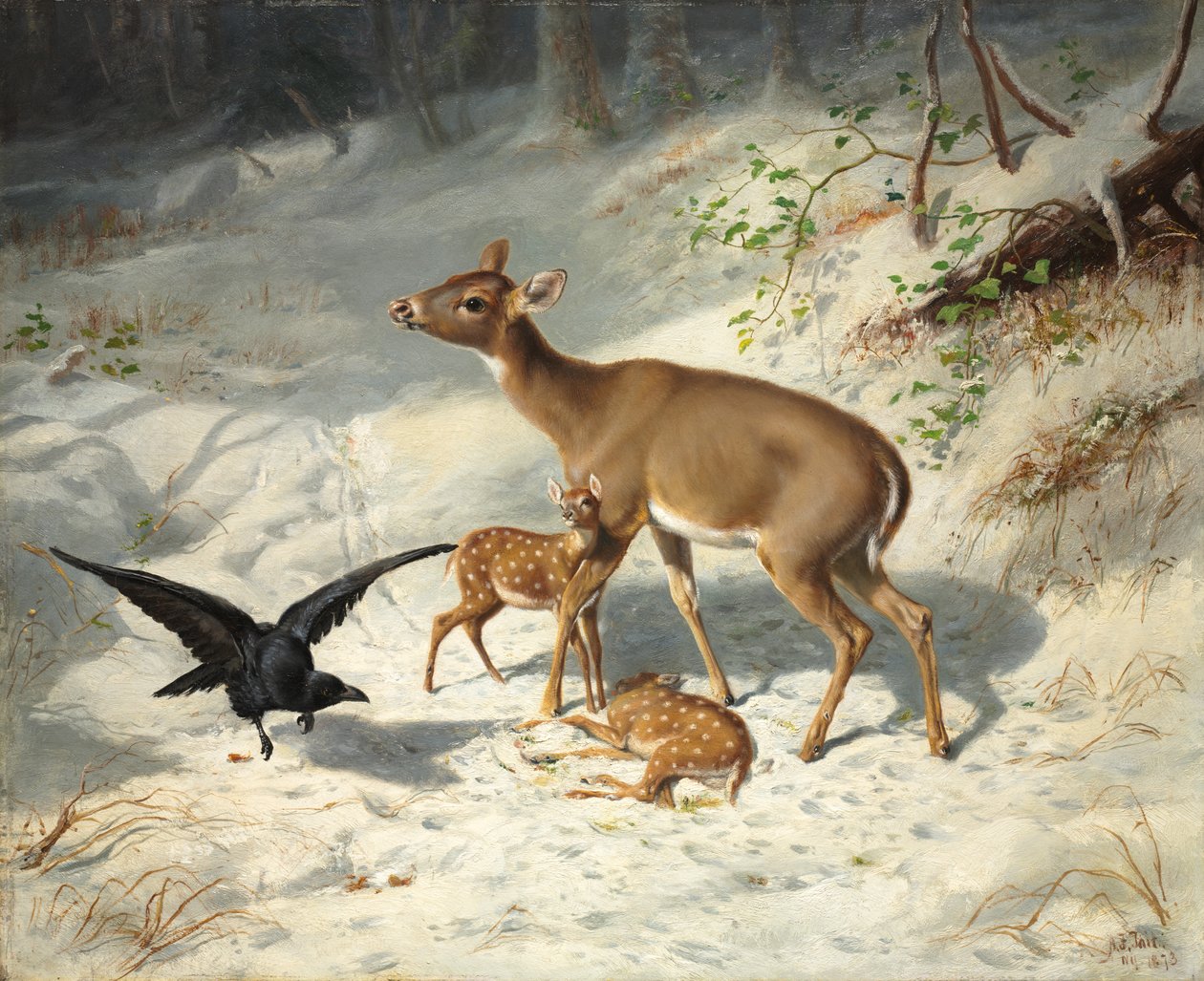 Moderansøgning, 1873. af Arthur Fitzwilliam Tait