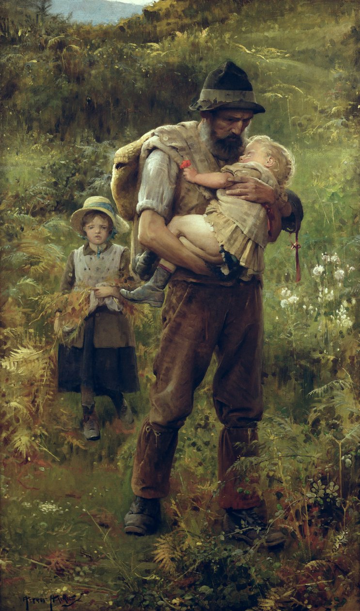En tung byrde af Arthur Hacker