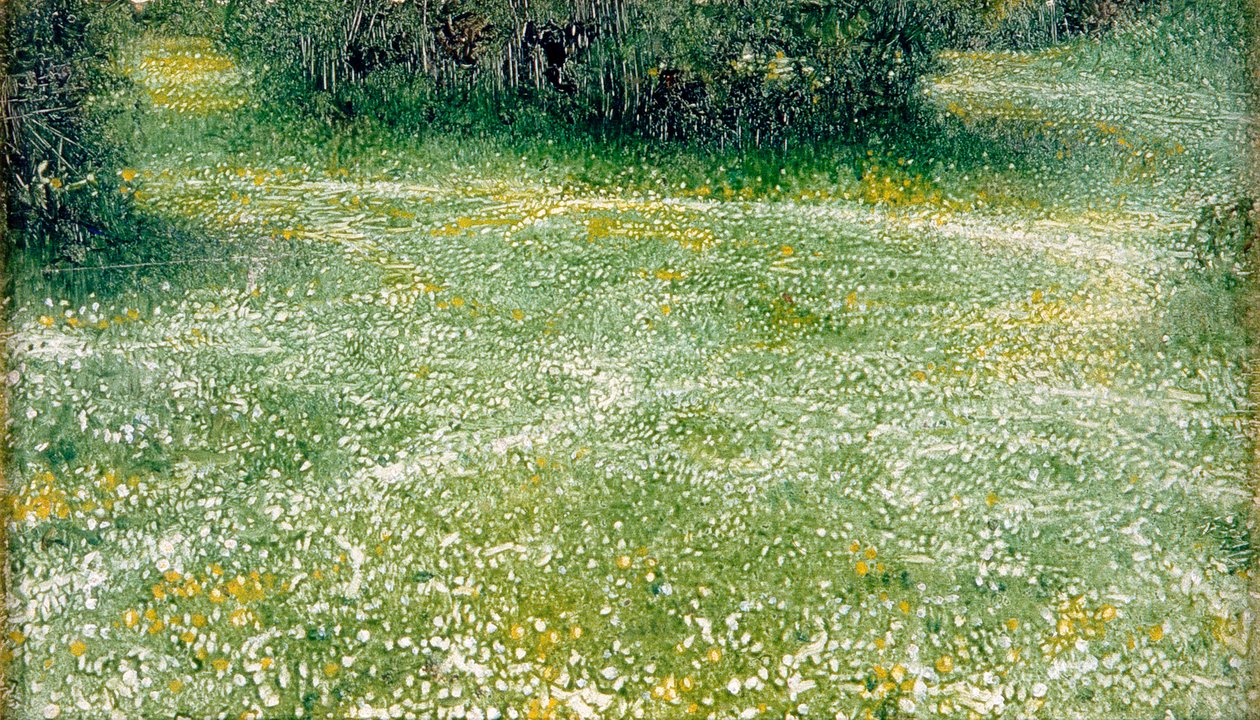 Tusindfryd ved Burnham, ca. 1918 (olie på lærred) af Arthur Hacker