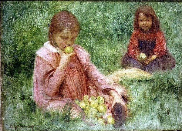 I frugthaven af Arthur Hacker