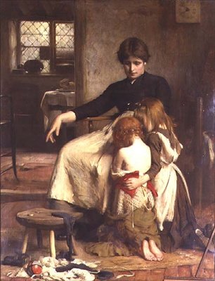 Børnenes bøn af Arthur Hacker