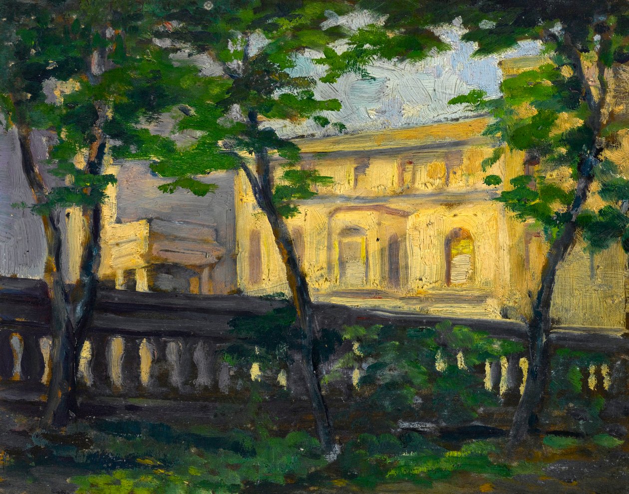 Udsigt fra Carlton House Terrace af Arthur Haythorne Studd