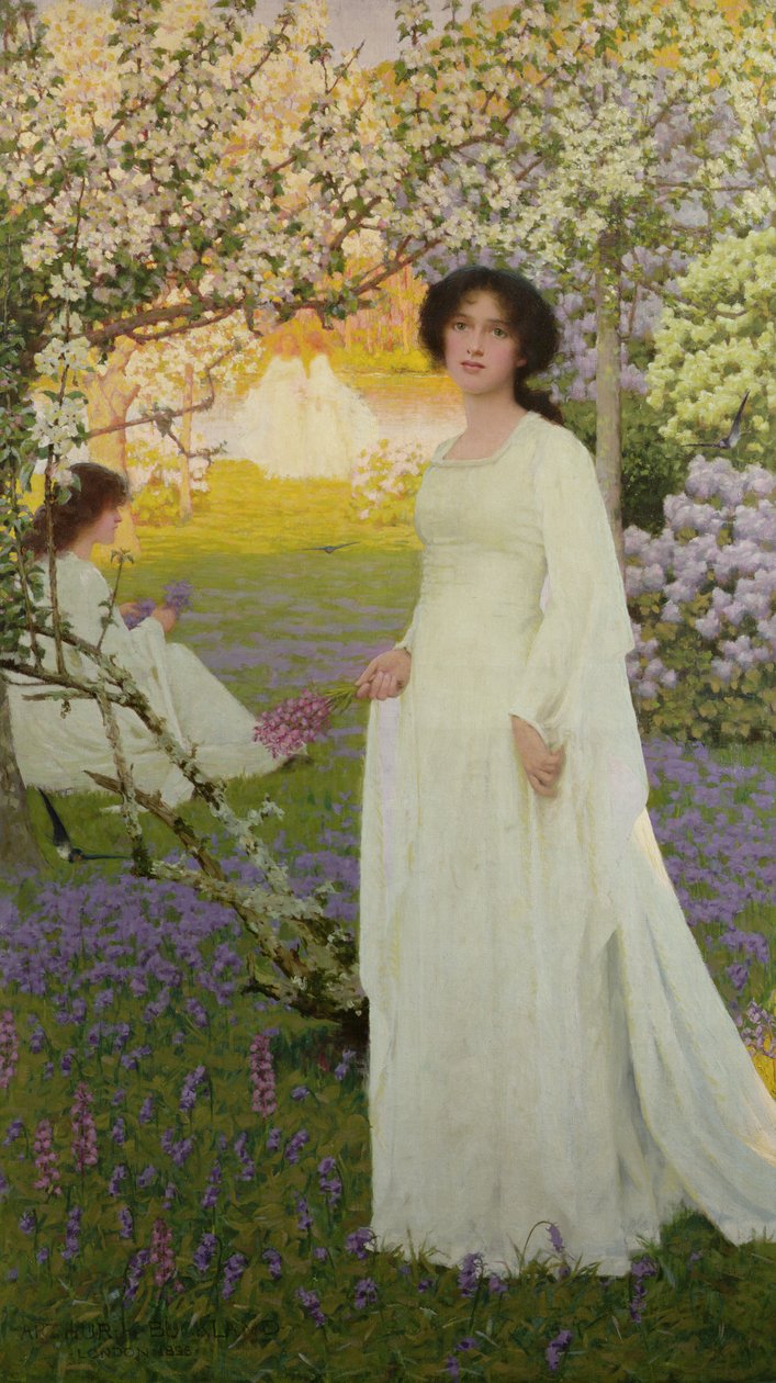 Forår, 1896 af Arthur Herbert Buckland