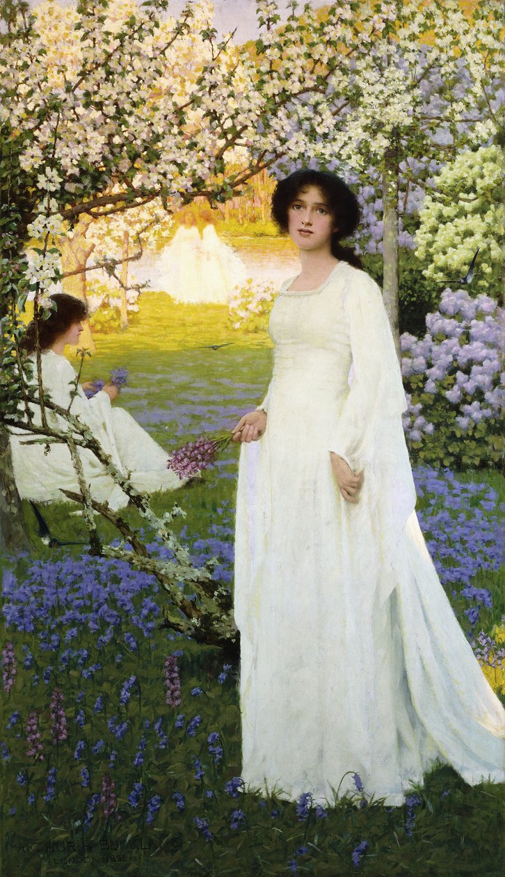 Forår, 1896 af Arthur Herbert Buckland