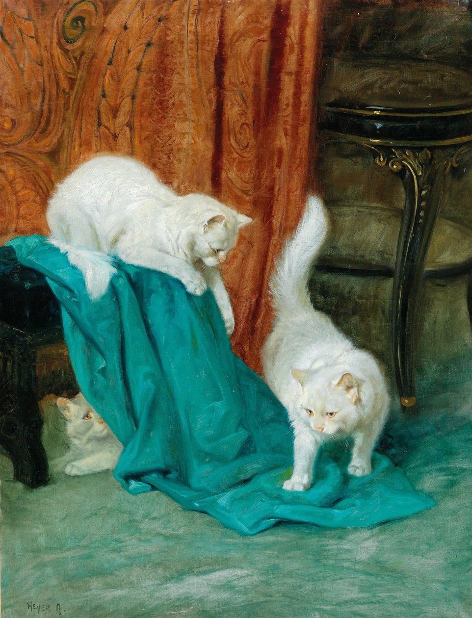 Legende katte af Arthur Heyer