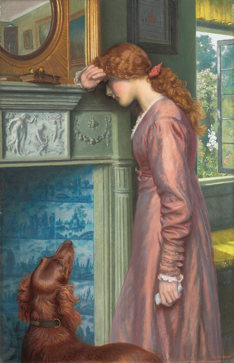 En forbipasserende sky af Arthur Hughes
