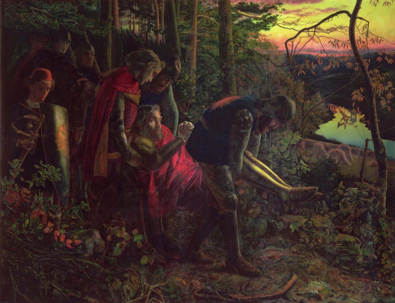 Solridderen c.1859-60 af Arthur Hughes