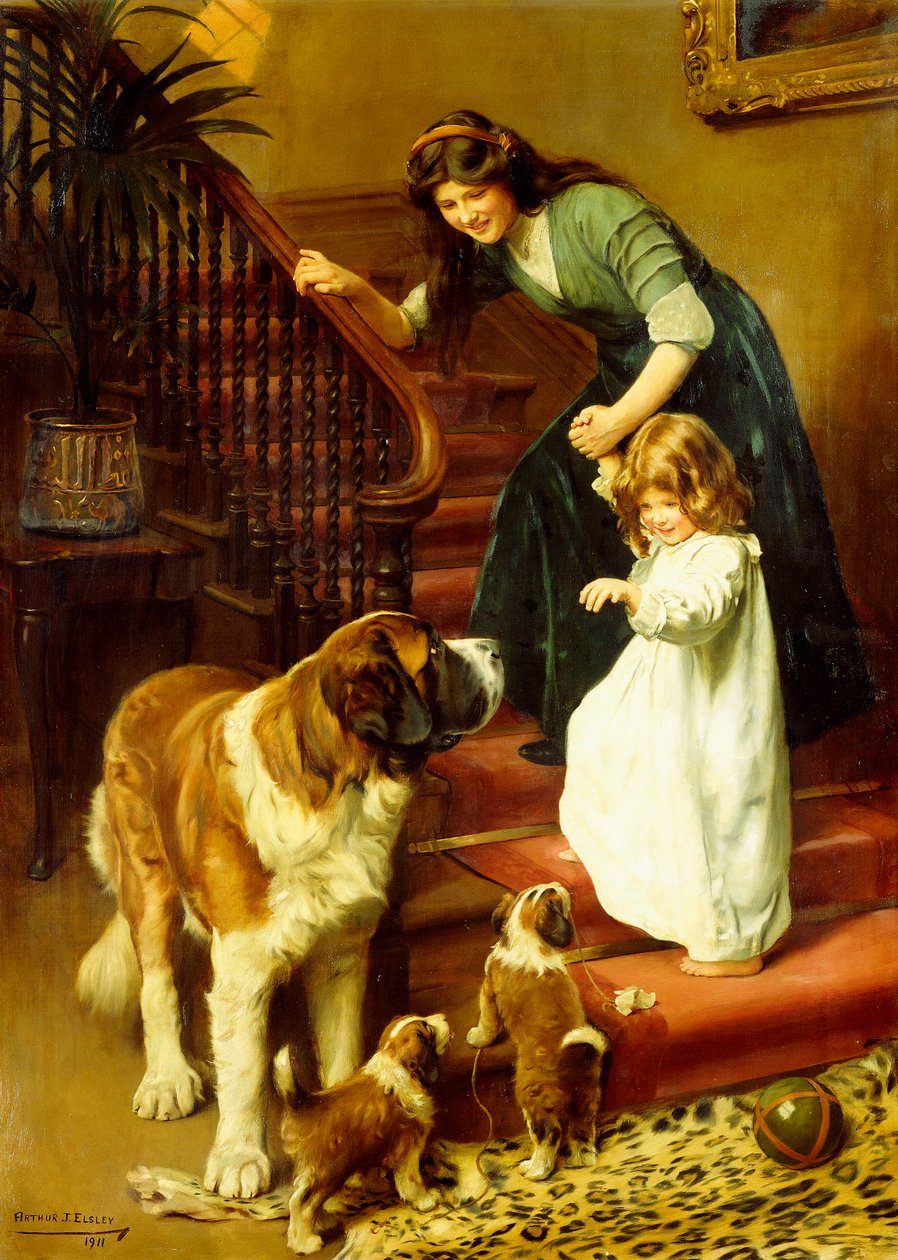 Godnat af Arthur John Elsley