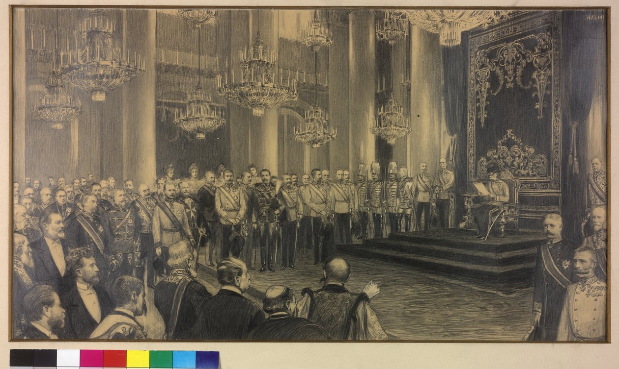 Kejser Franz Joseph I af Arthur Lajos Halmi