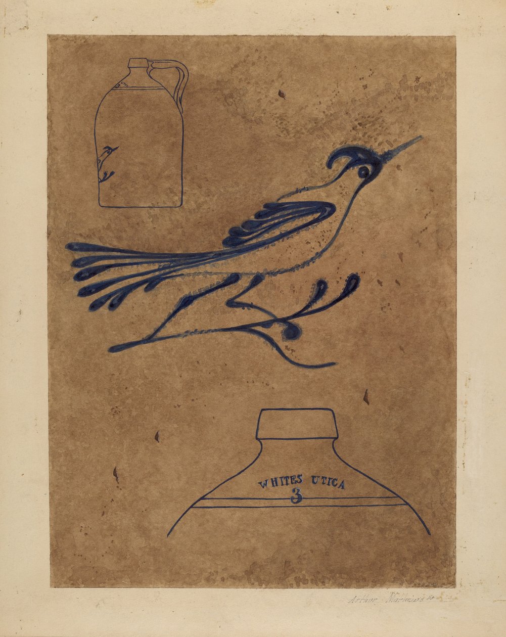 Stentøjskande, ca. 1937. af Arthur Matthews