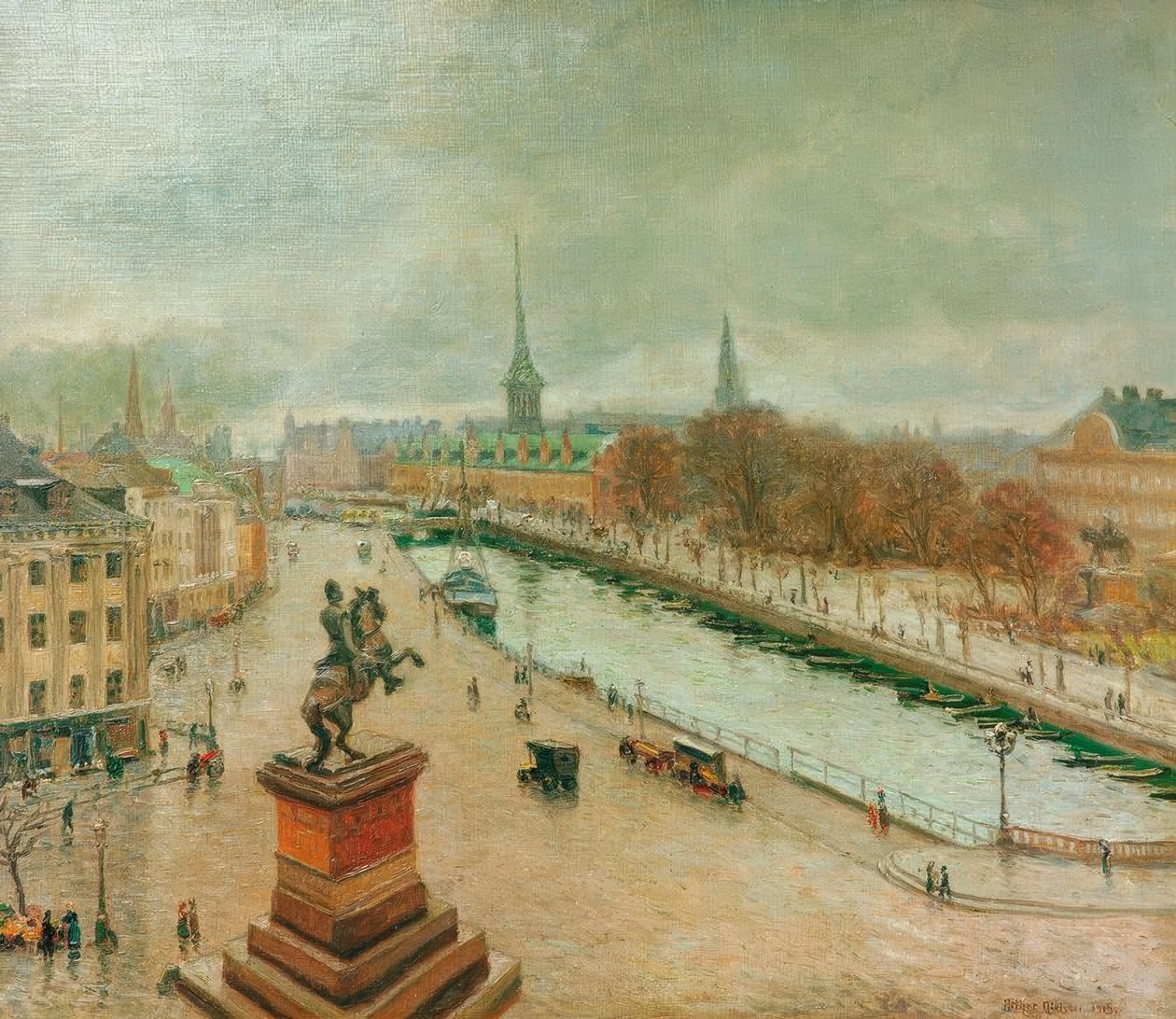 Udsigt over København af Arthur Nielsen
