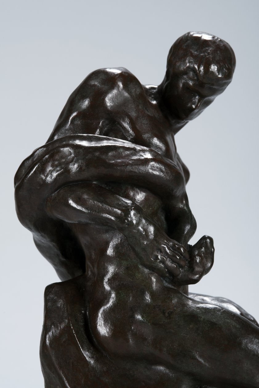 Mand og slange af Arthur Putnam