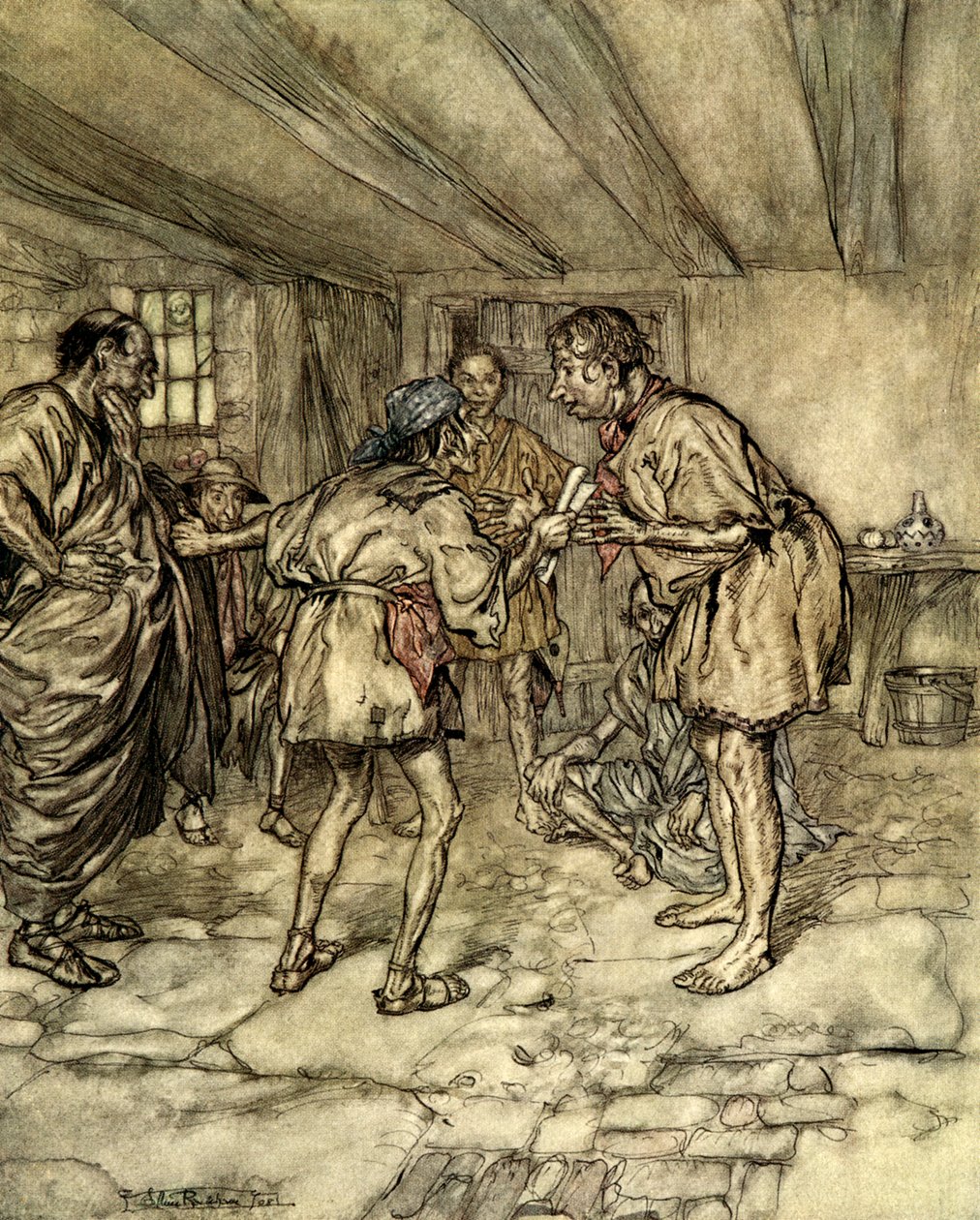 En skærsommernats drøm af Arthur Rackham
