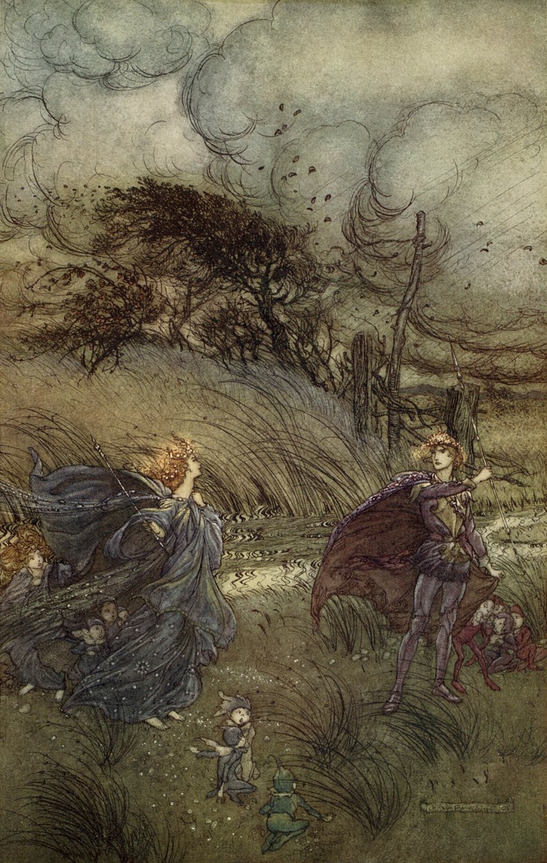 En skærsommernats drøm af Arthur Rackham