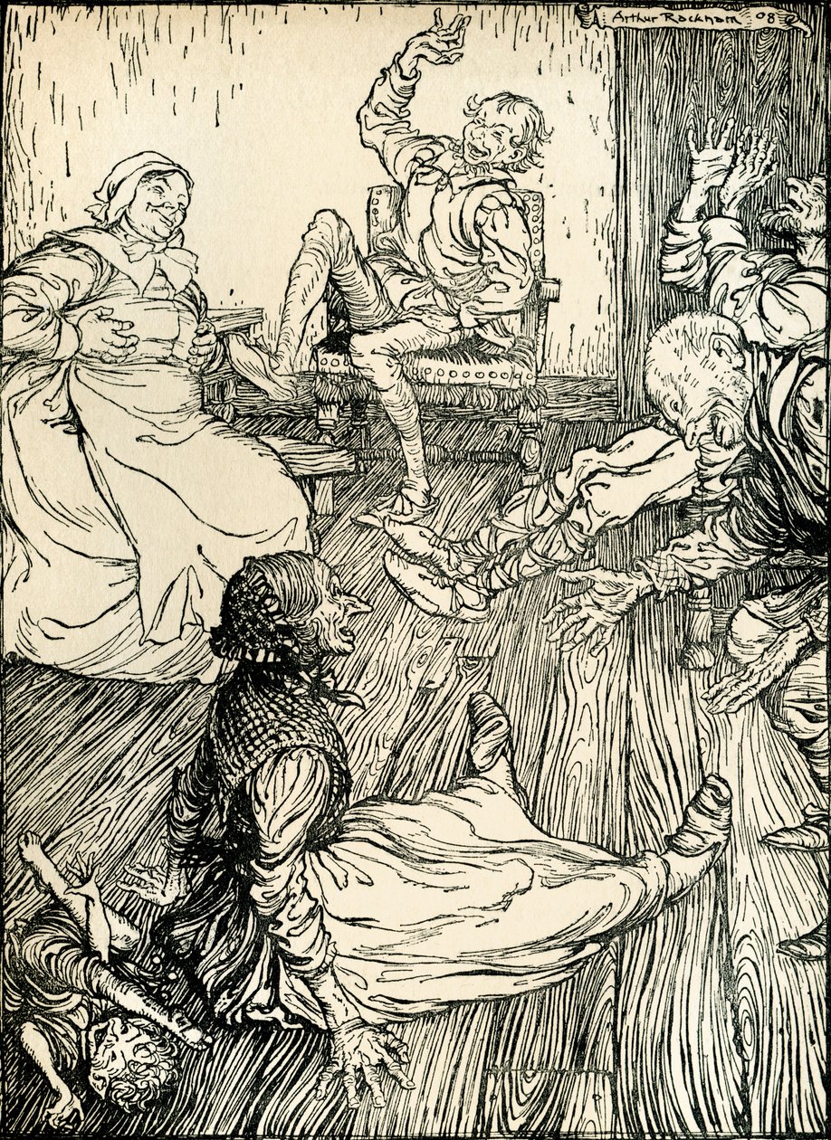 En skærsommernats drøm af Arthur Rackham