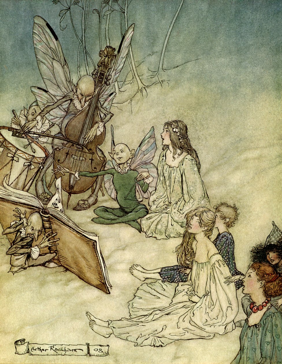 En skærsommernats drøm af Arthur Rackham