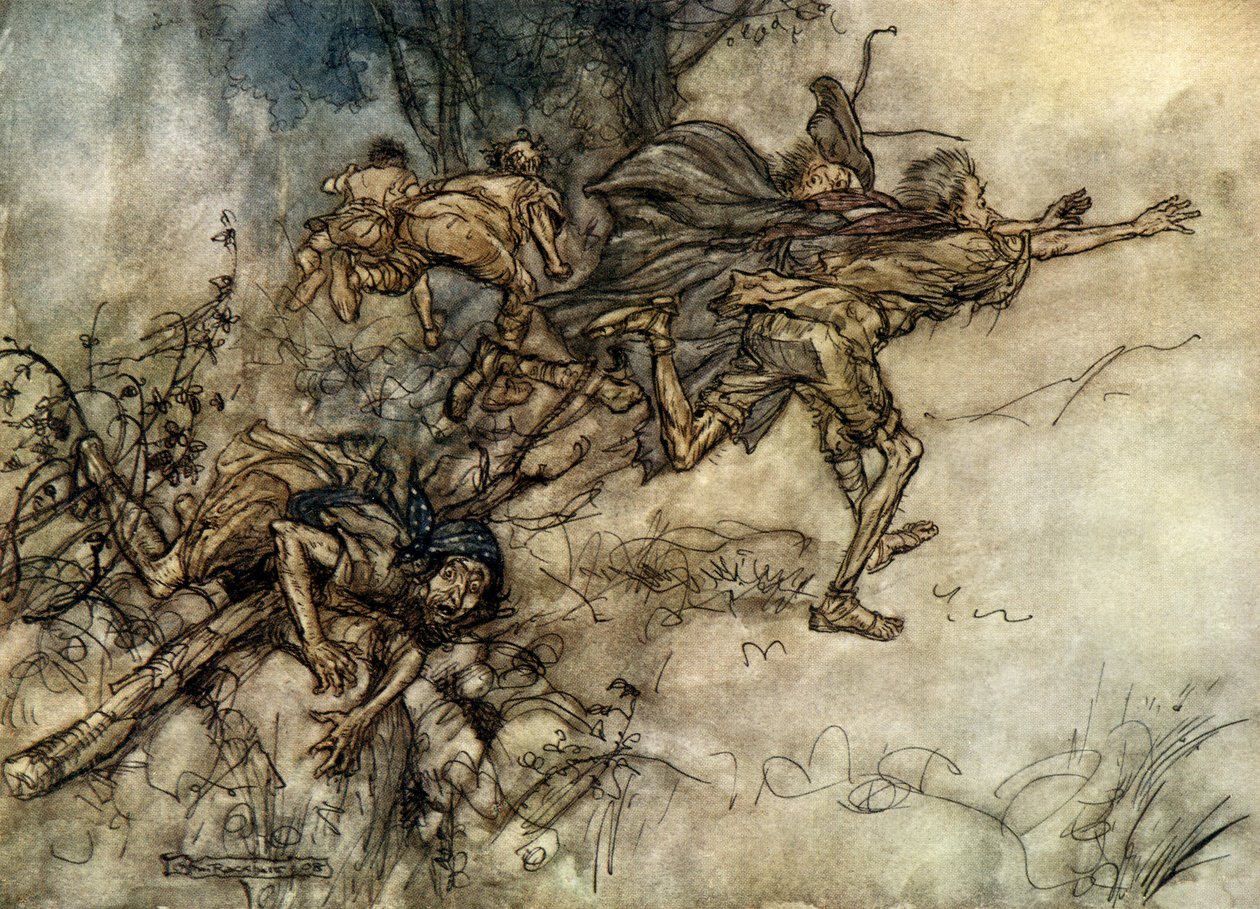 En skærsommernats drøm af Arthur Rackham