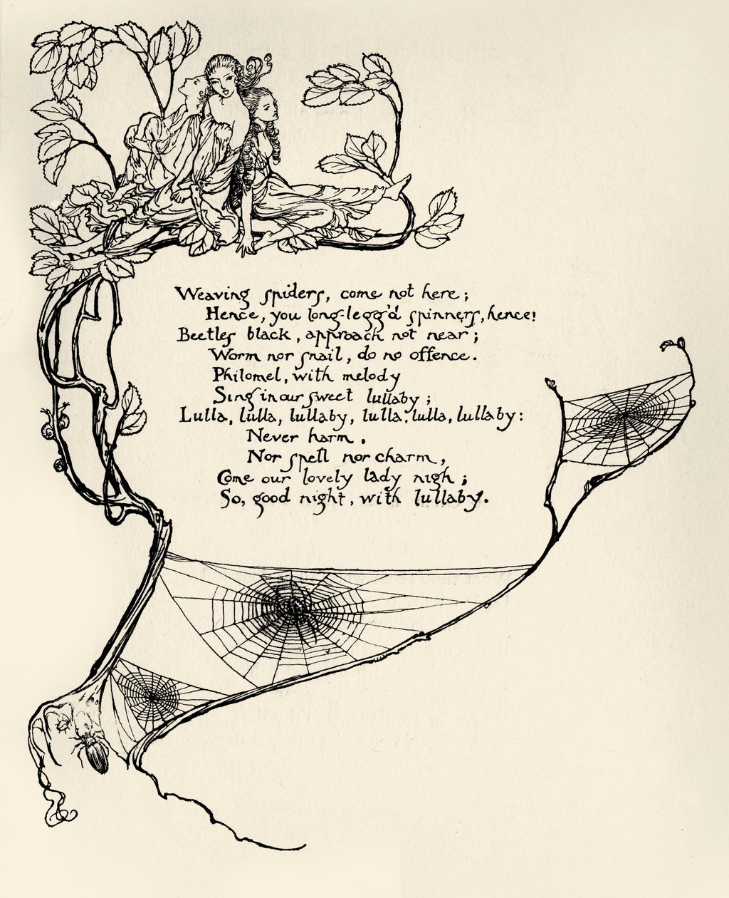 En skærsommernats drøm af Arthur Rackham