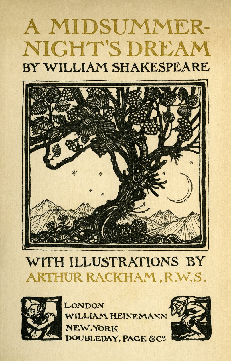 En skærsommernats drøm af Arthur Rackham