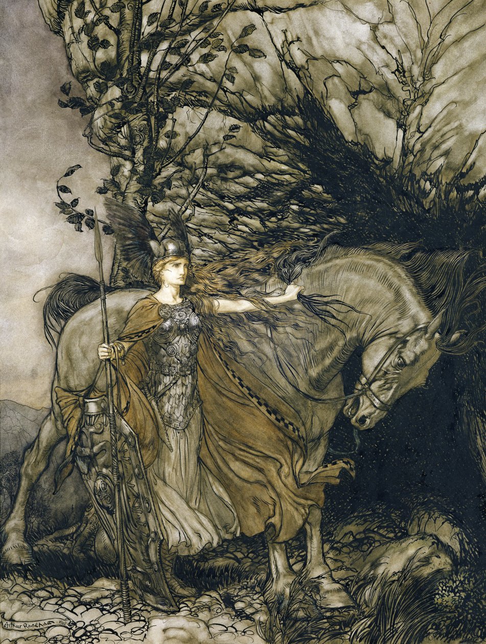 Brunnhilde af Arthur Rackham