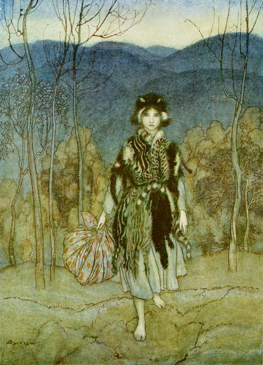 Katteskind af Arthur Rackham