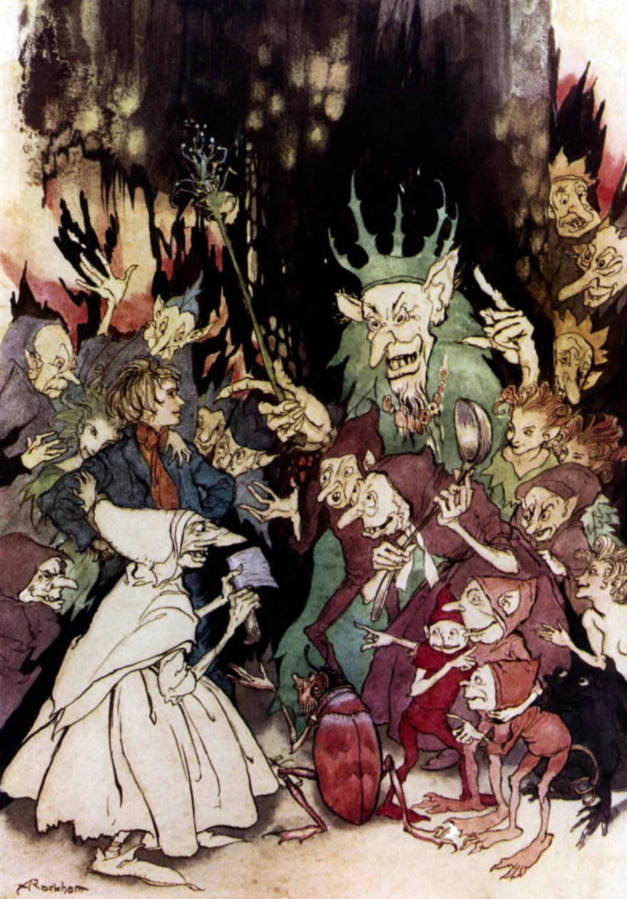 Henrik Ibsen s Peer af Arthur Rackham