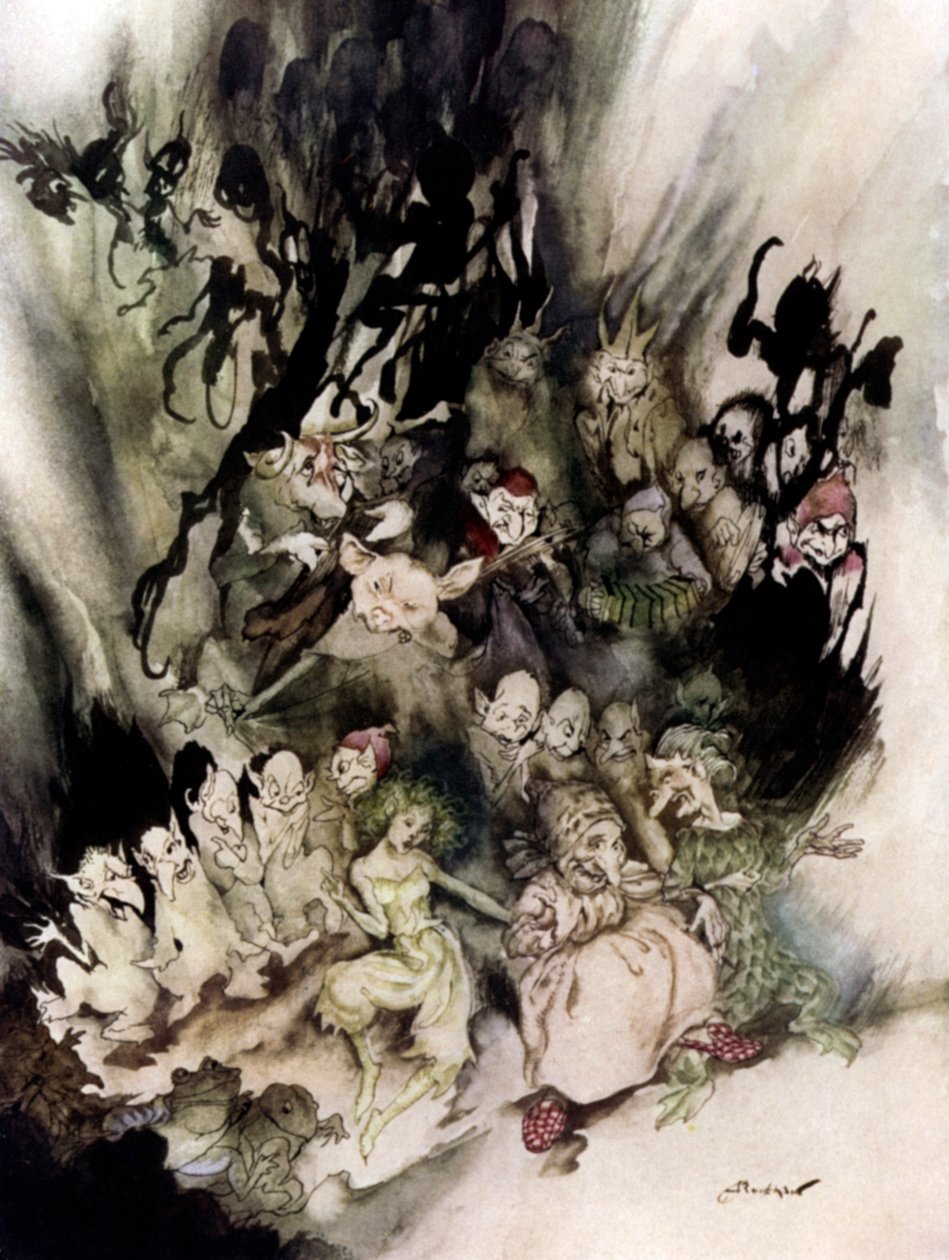 Henrik Ibsen s Peer af Arthur Rackham